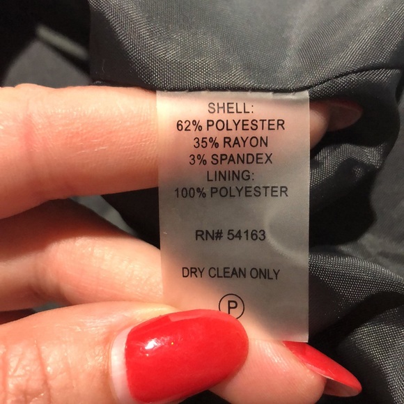 Calvin Klein gray blazer size 14W - Picture 12 of 12